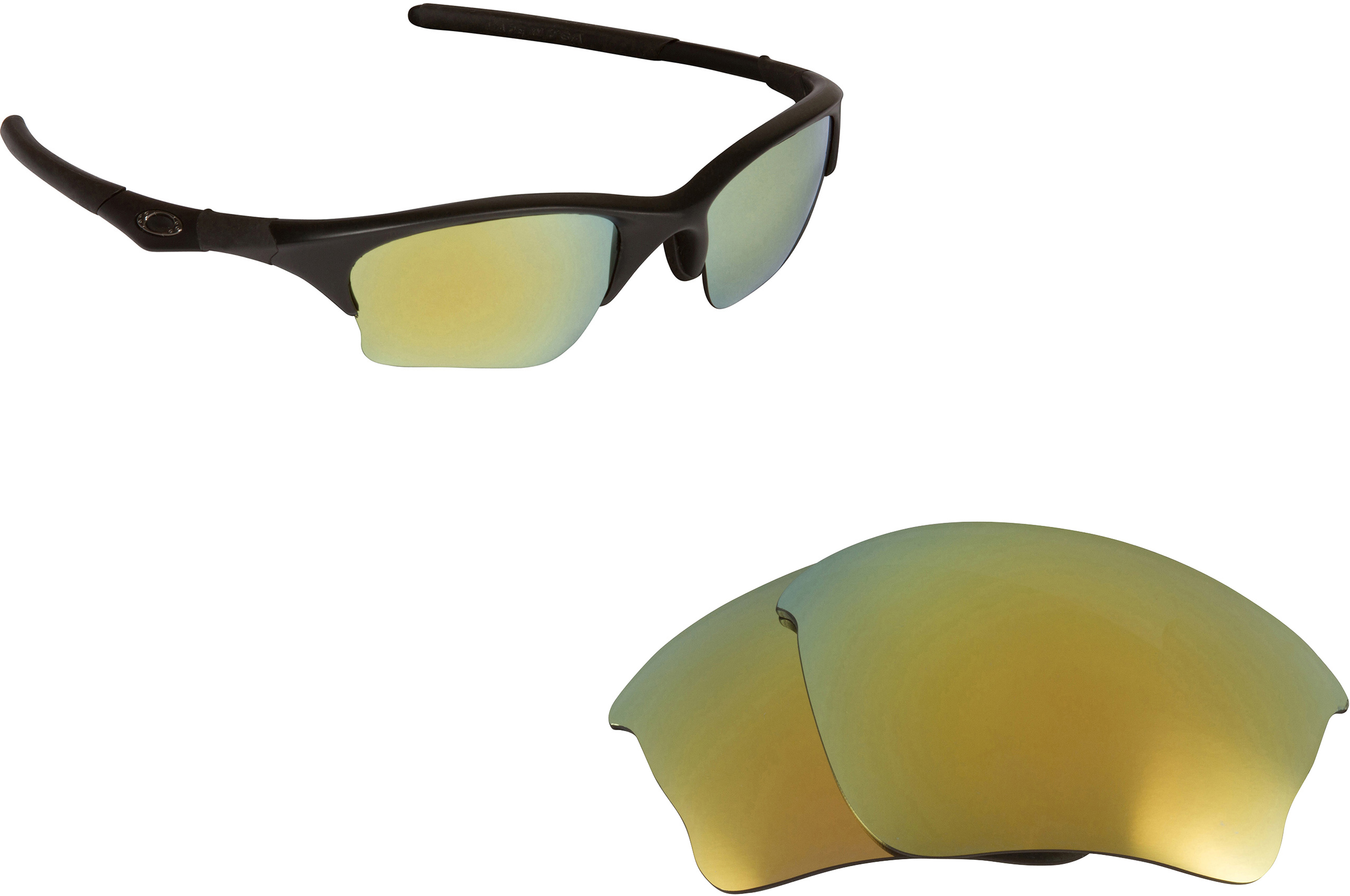 New SO Replacement Lenses for Oakley Sunglasses HALF JACKET XLJ Green