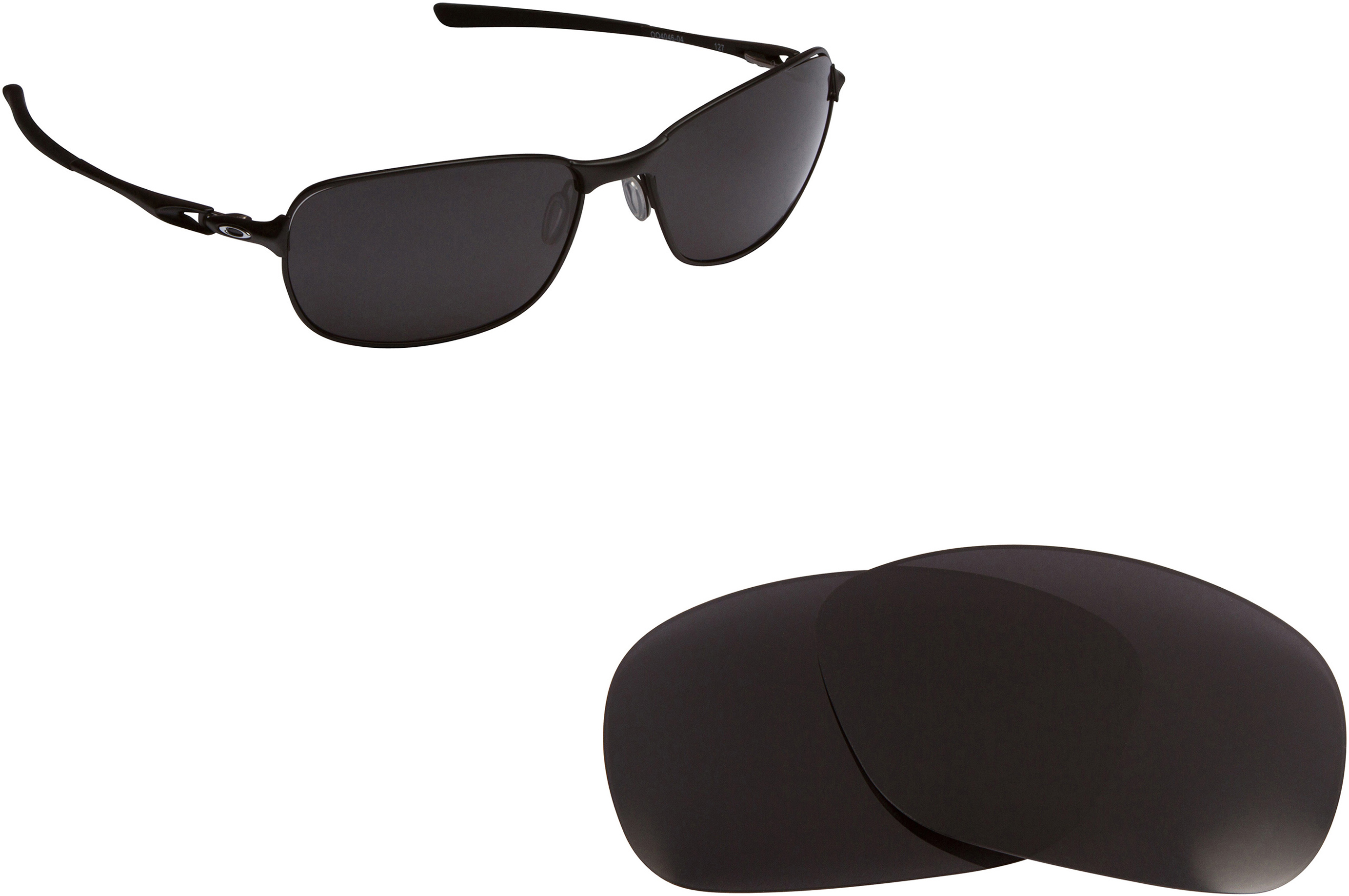 New OW Polarized Replacement Lenses for Oakley CWIRE Black