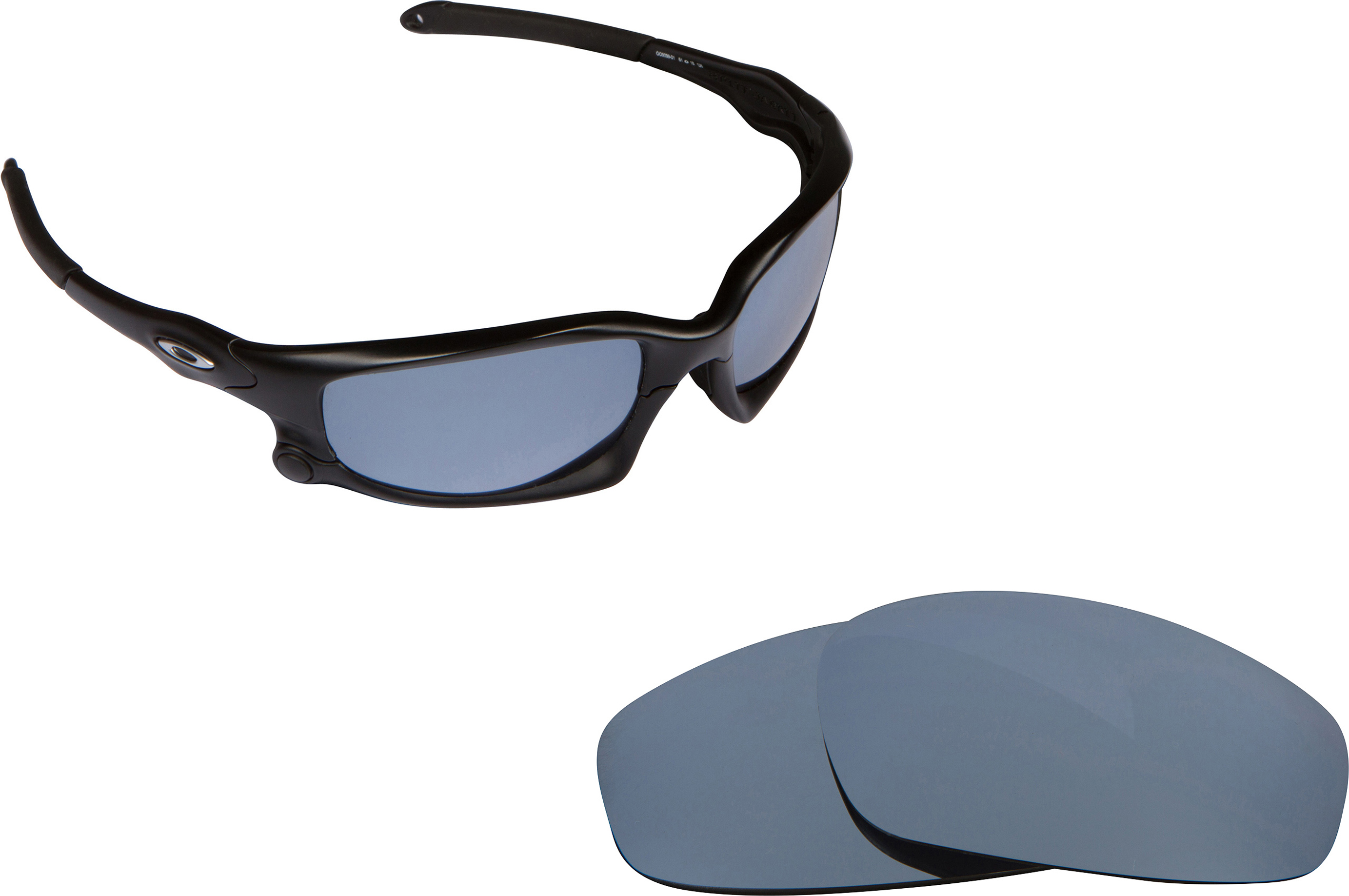 New OW Replacement Lenses for Oakley SPLIT JACKET Asian Fit Silver