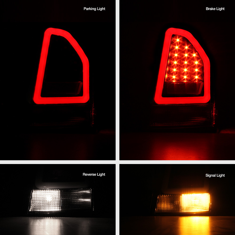 "OLED TUBE" 20082010 Chrysler 300C Black Tail Lights eBay