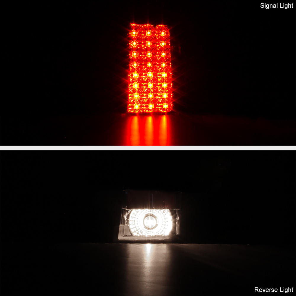 20052006 Jeep Grand Cherokee SRT8 Limited Smoke Led Smd Tail Lamp