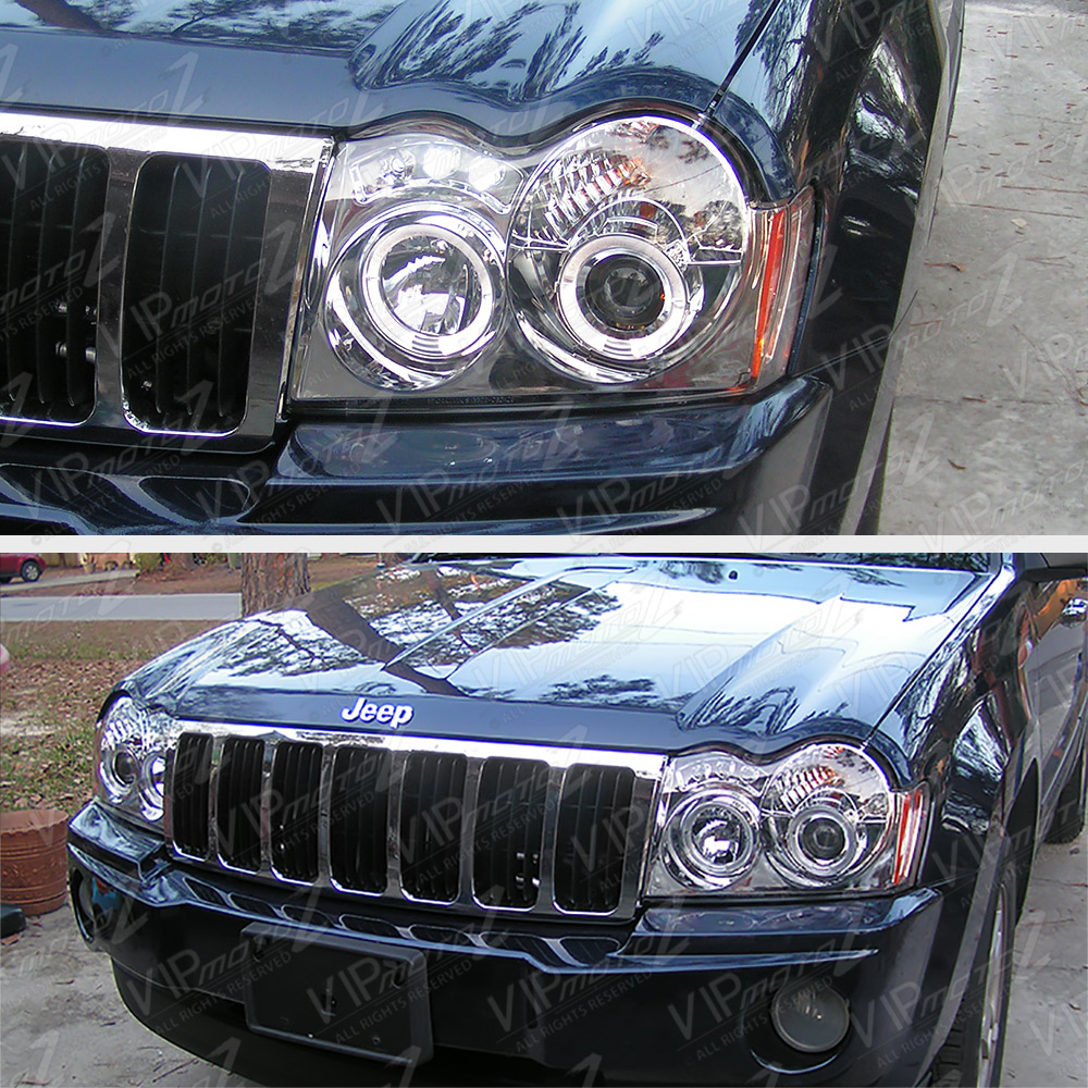 20052006 Jeep Grand Cherokee Limited Fog Lights Headlamps Tail Crystal