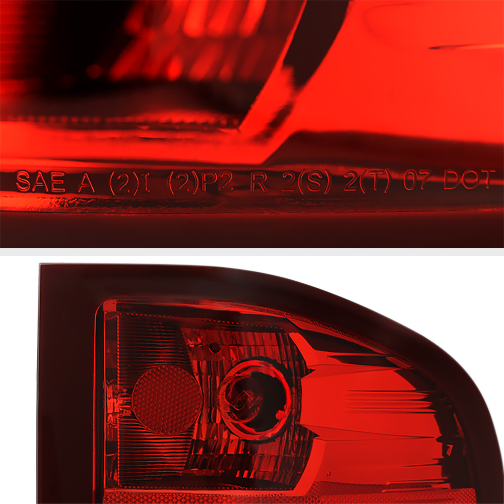 20072013 Chevy Silverado Right Passenger Side Rear Tail Light Assembly