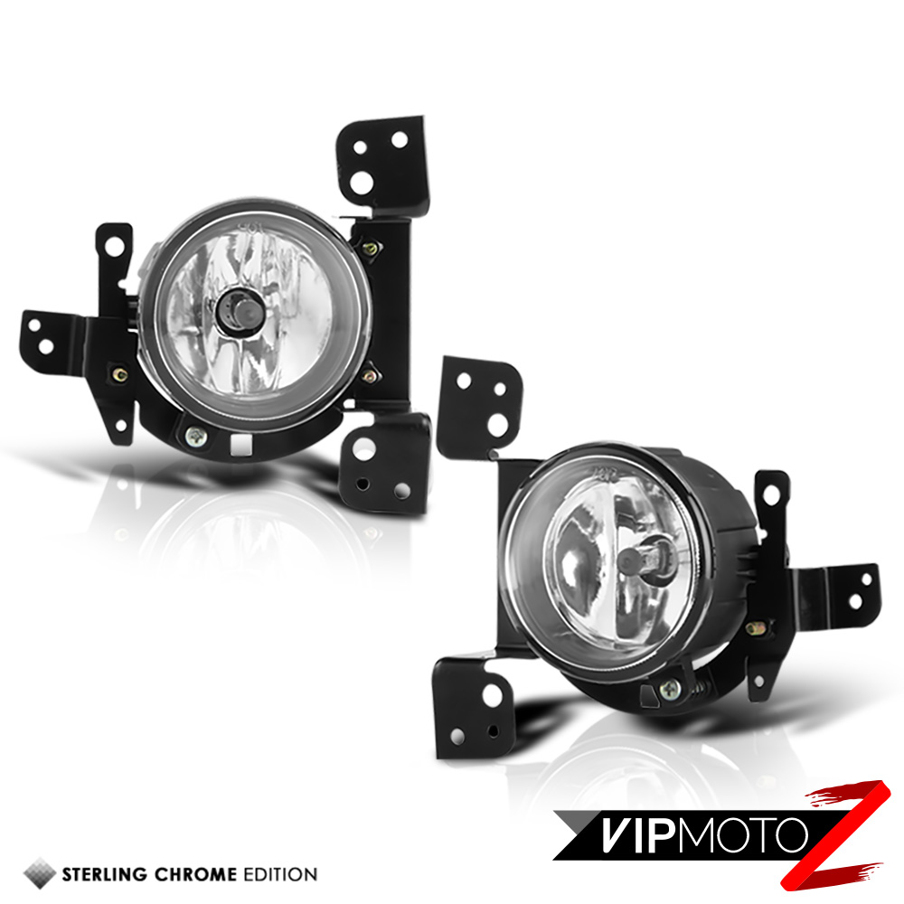 2014 2015 Mitsubishi Mirage DE ES SE Clear Bumper Fog Lights Driving Lamp +BULBS eBay