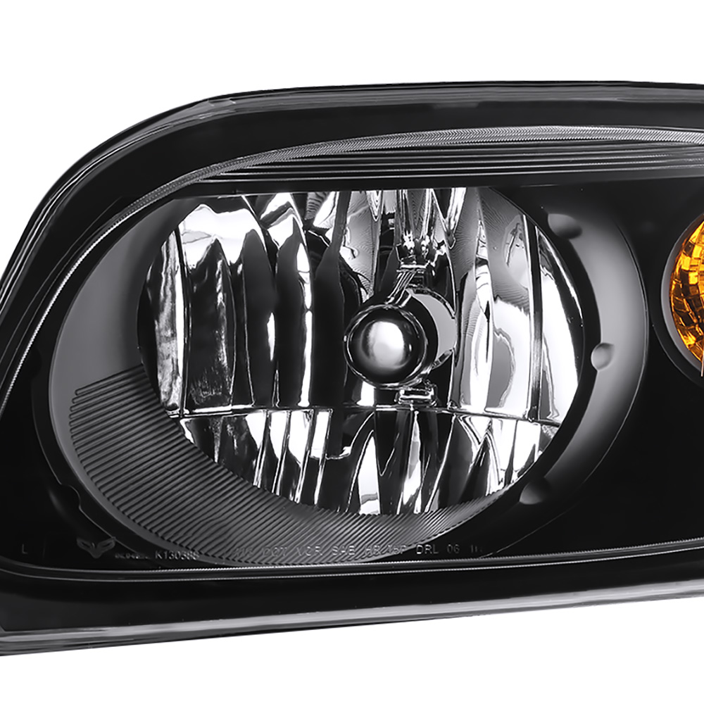 20062011 Chevy HHR LS LT 2LT SS Black LEFT+RIGHT Headlights Assembly w/ Bulbs eBay