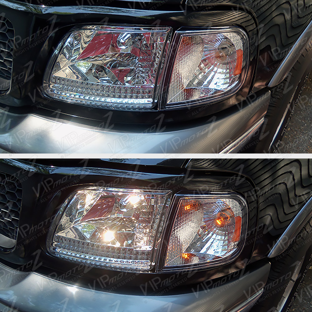 19972003 Ford F150 [FACTORY STYLE] 4PC Corner Signal Head Lights Lamp LH+RH NEW eBay
