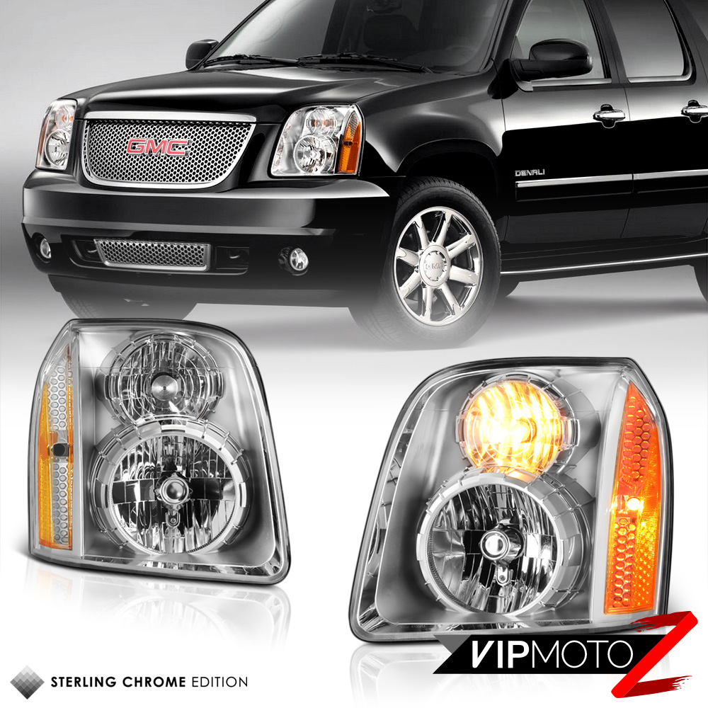 20072014 GMC Yukon / XL "FACTORY STYLE" Headlights Assembly 1013