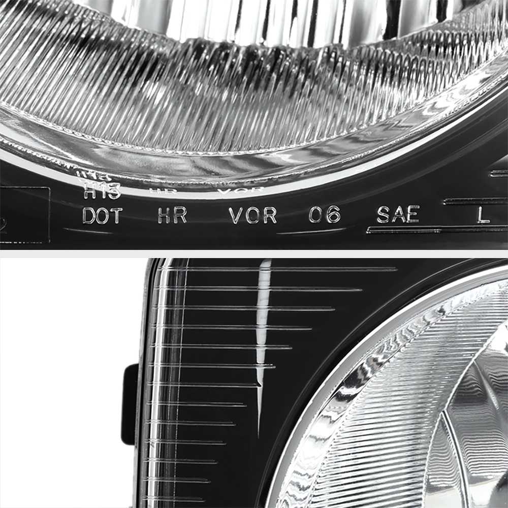 20062010 Hummer H3 Pair Left Right Headlights Headlamps Corner Signal