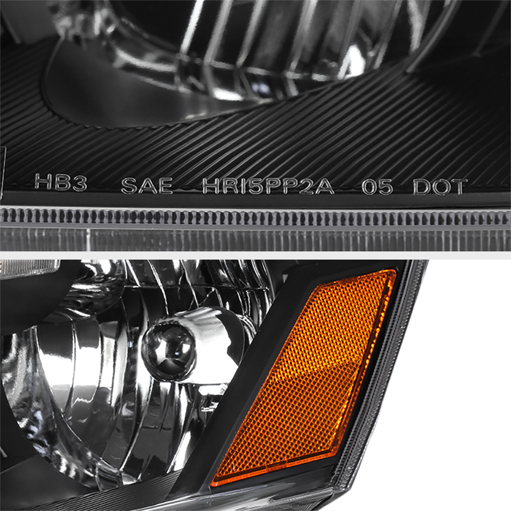 [FACTORY HID XENON] Fit 2005 2006 Nissan Altima Black Headlights