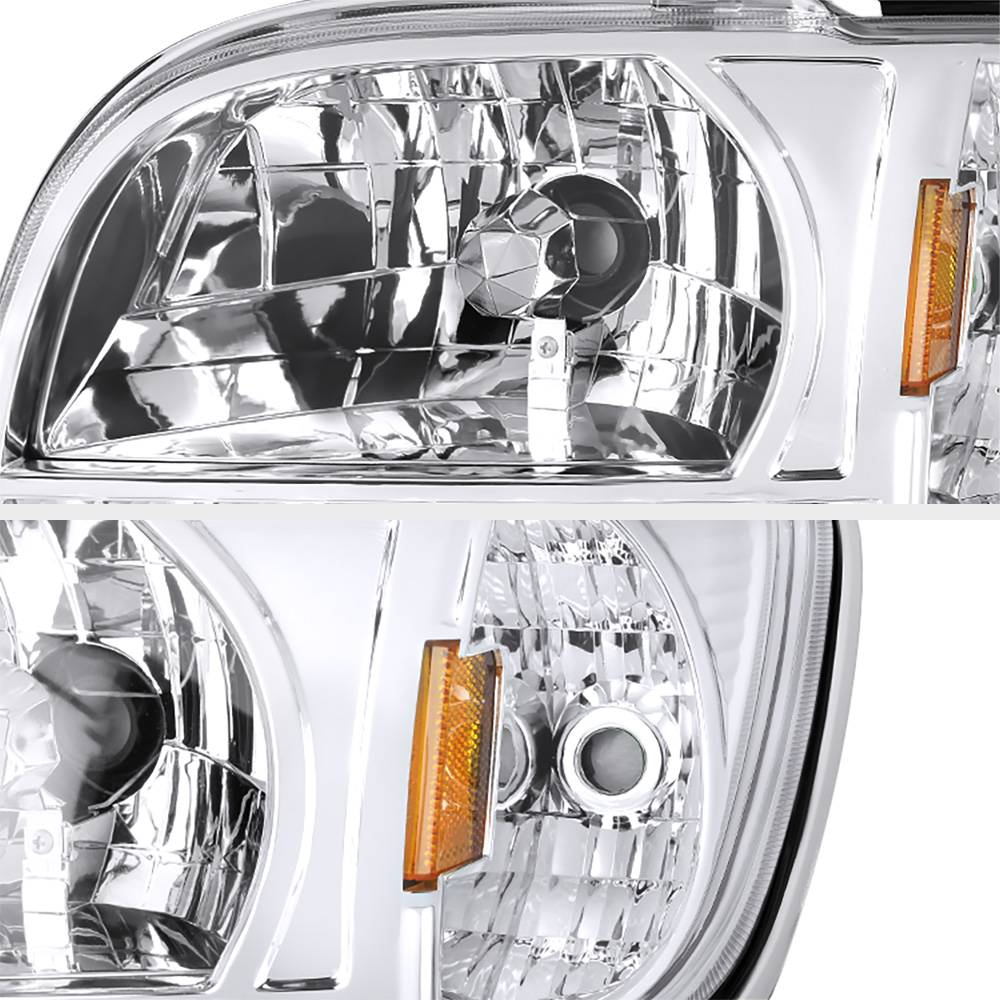 20012004 Toyota Xtra Extended Regular Chrome Corner LED
