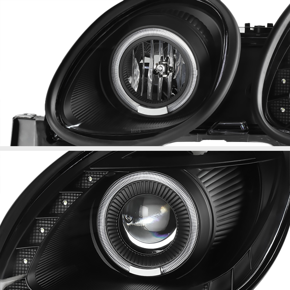 [BUILTIN LED DRL] 19982005 Lexus GS300 GS400 Aristo JDM Black