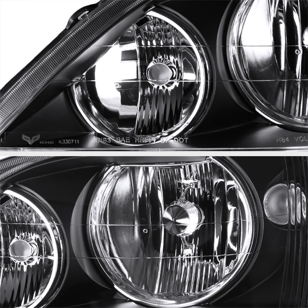 19992003 Lexus RX300 FWD AWD Black JDM Style Front Headlights Headlamp