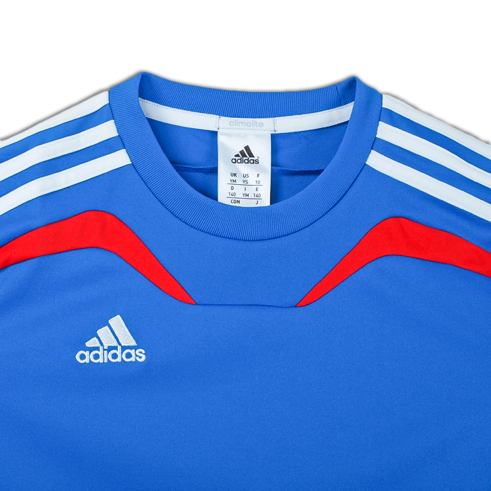 ADIDAS Boys Clima 365 Graphic T-Shirt Top 11-12 Years White Polyester