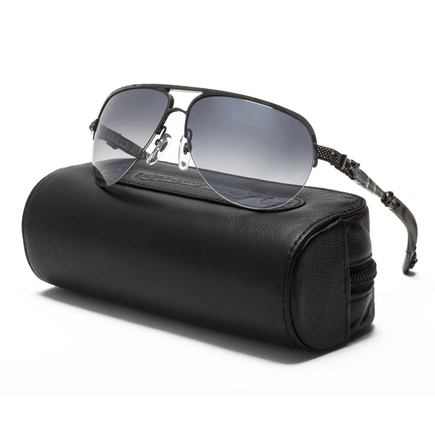 Chrome Hearts Blade Hummer Sunglasses Camo Green Water Transfer / Grey