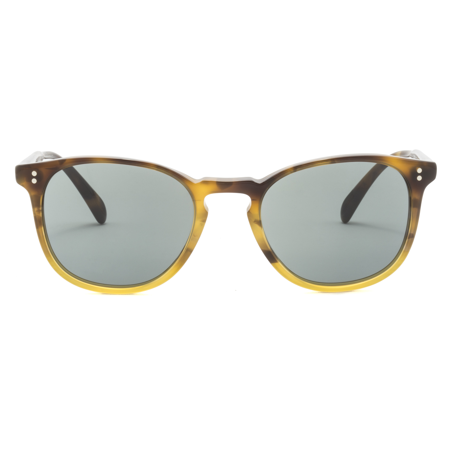Oliver Peoples Finley ESQ Sunglasses Brown Tortoise / Indigo Blue
