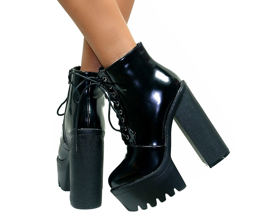 bottines femme crampons