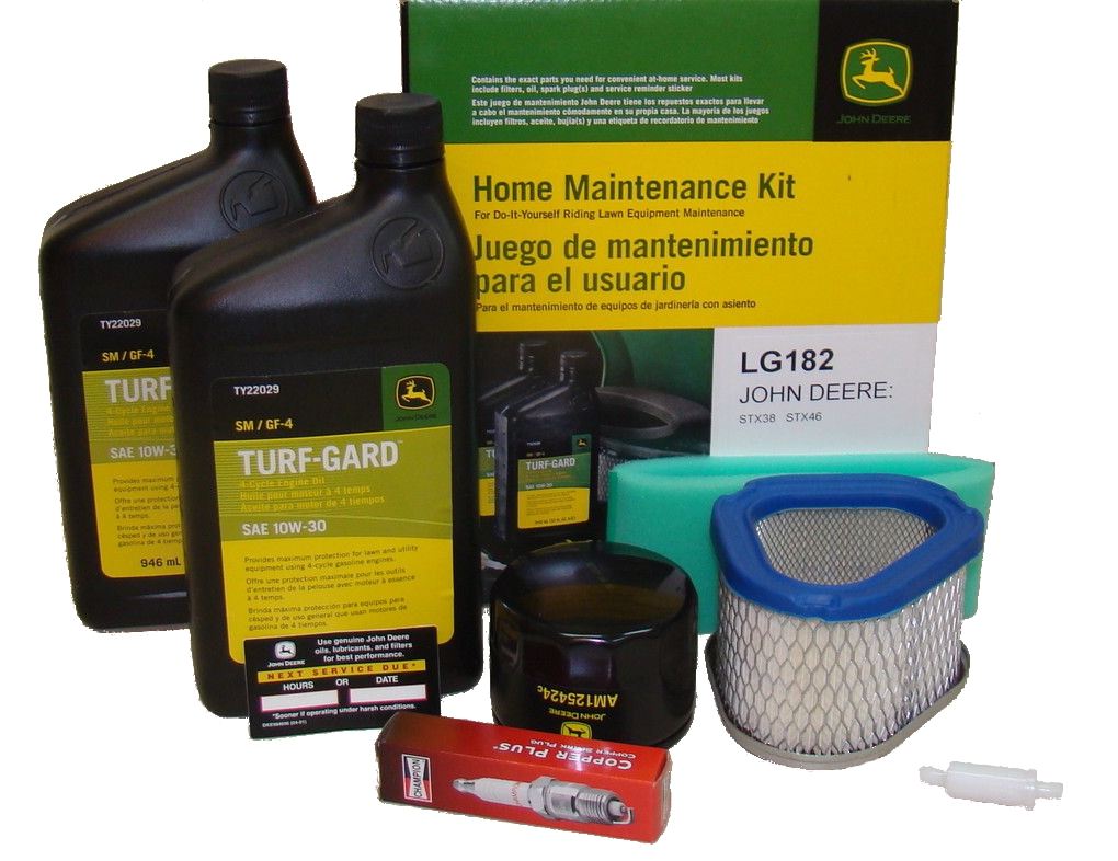John Deere STX38 Lawnmower Home Maintenance Kit LG182 eBay