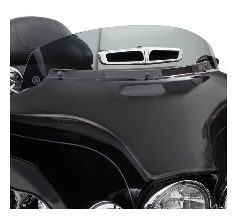 Ciro Panoramic Vented Windshield Harley Touring Models Light Medium Dark Smoke
