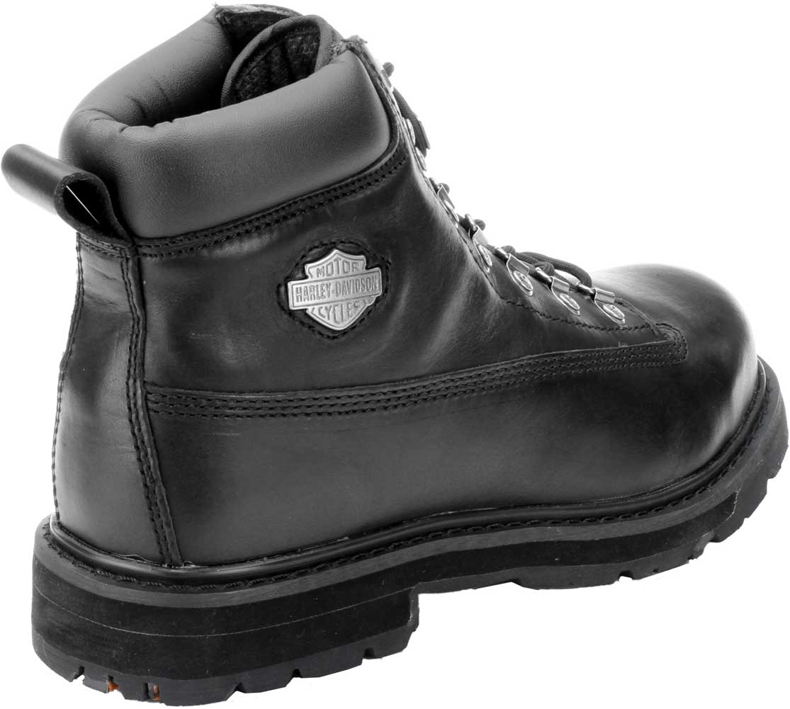 HarleyDavidson Men's Drive Motorcycle Steel Toe Black Boots D91144 eBay