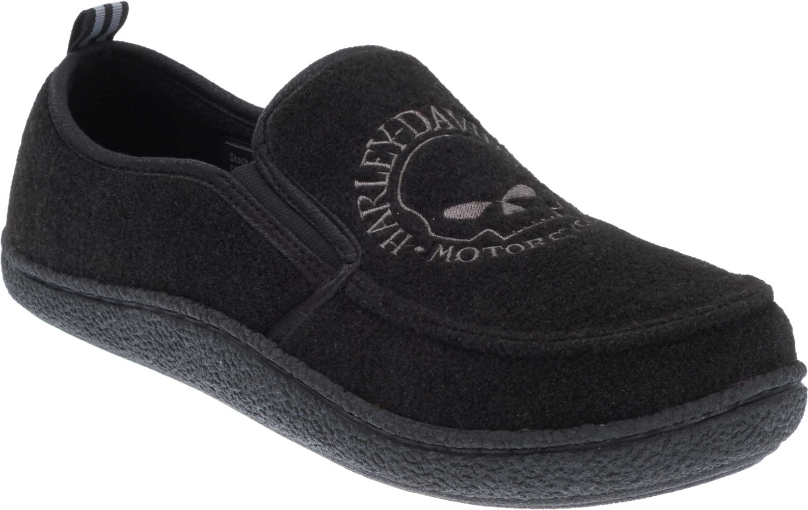 harley davidson slippers harley davidson s caleb black fleece lined house harley davidson slippers harley davidson s caleb black fleece lined house