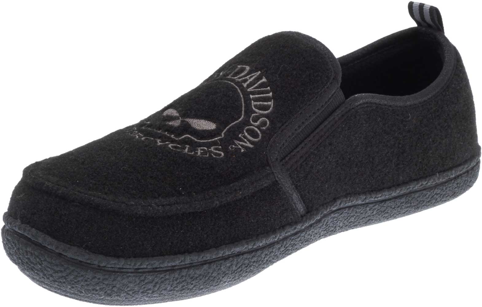 harley davidson house slippers harley davidson s caleb black fleece lined house harley davidson house slippers harley davidson s caleb black fleece lined house