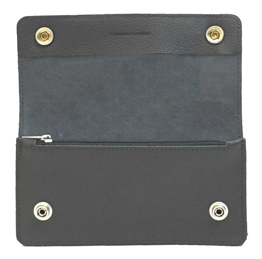 HarleyDavidson Men's Embroidered B&S Trucker Tall Biker Wallet