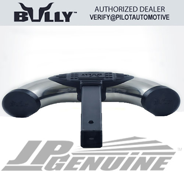 BULLY HITCH REAR TOW TRAILER BACK STEP BAR STEEL CHROME UNIVERSAL eBay