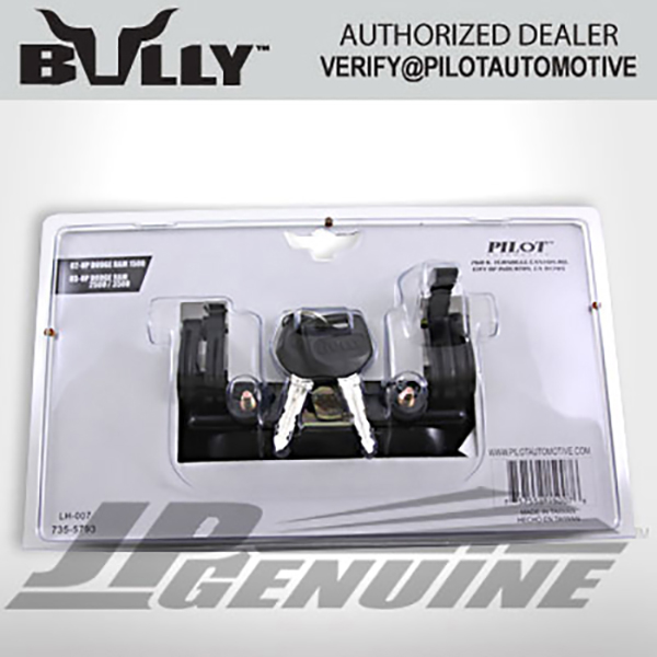 BULLY TAILGATE LOCK W/ 2 KEYS DODGE RAM 1500 / 2500 / 3500 eBay