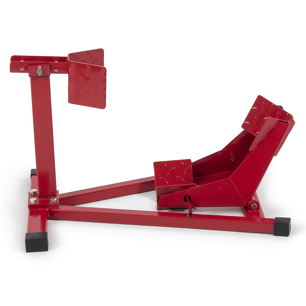 Motorcycle Sport Bike Front Wheel Chock Lift Stand Shop/Garage For Auto