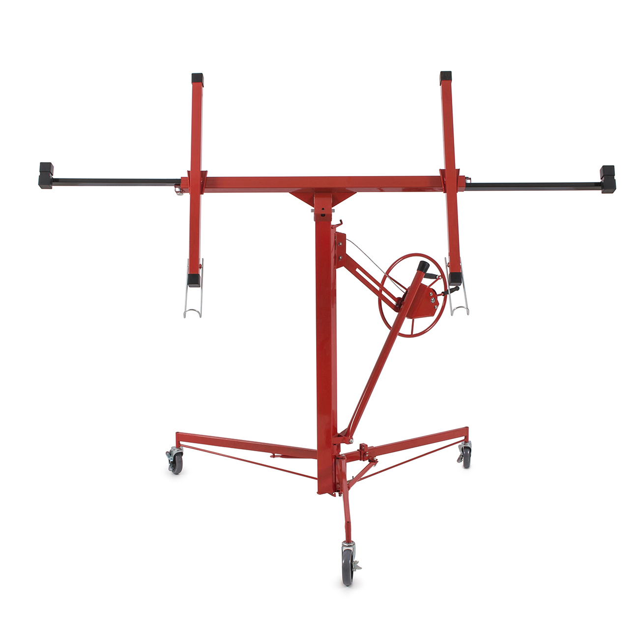 Drywall Lift Panel 11' Hoist Dry Wall Jack Rolling Caster Lockable