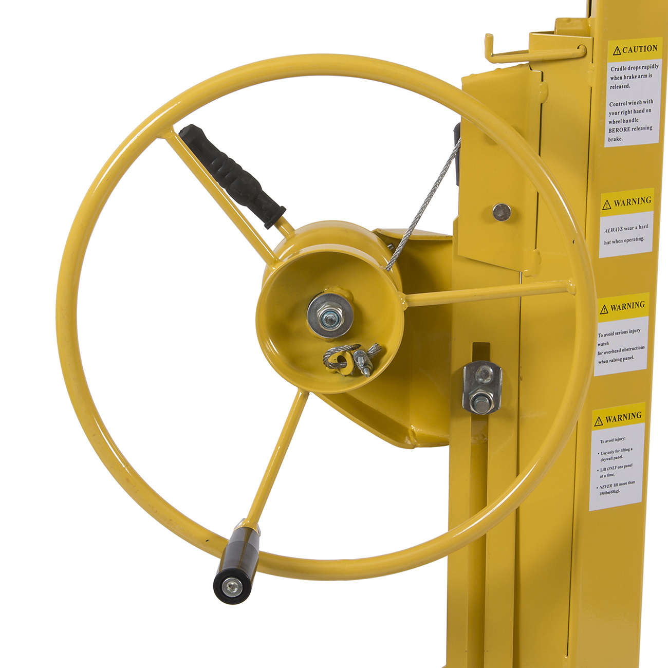 Professional 11' ft Drywall Lift Panel Hoist Lockable Drywall with