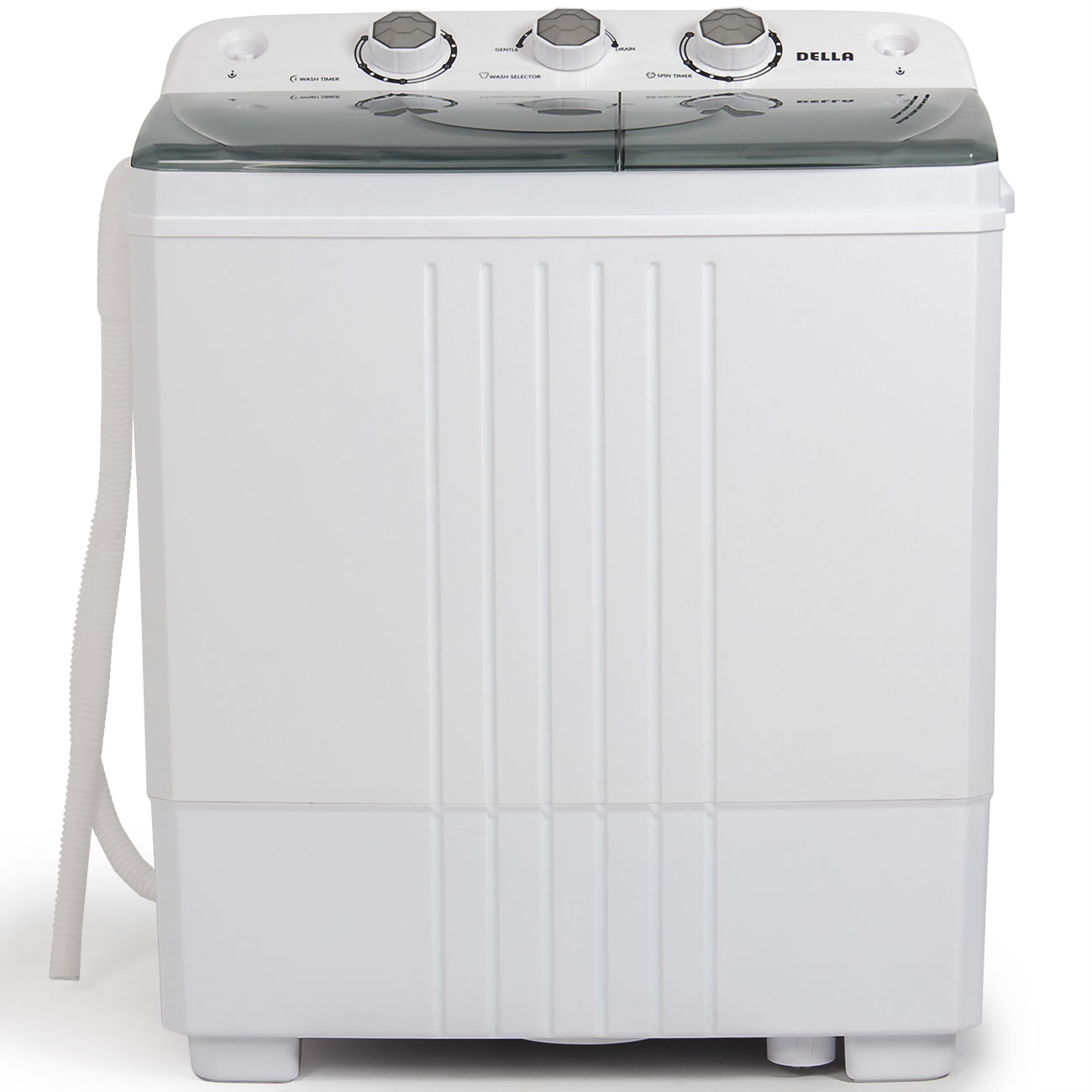 Portable Electric Washing Machine 5KG Dual Wash Spin & Dryer Twin Tub