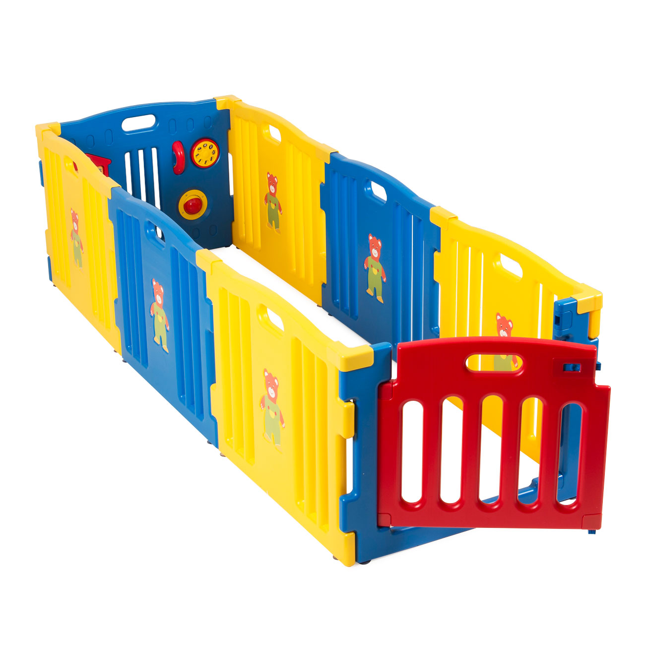 New Baby Playpen Kids 8 Panel Safety Play Center Yard Home Indoor