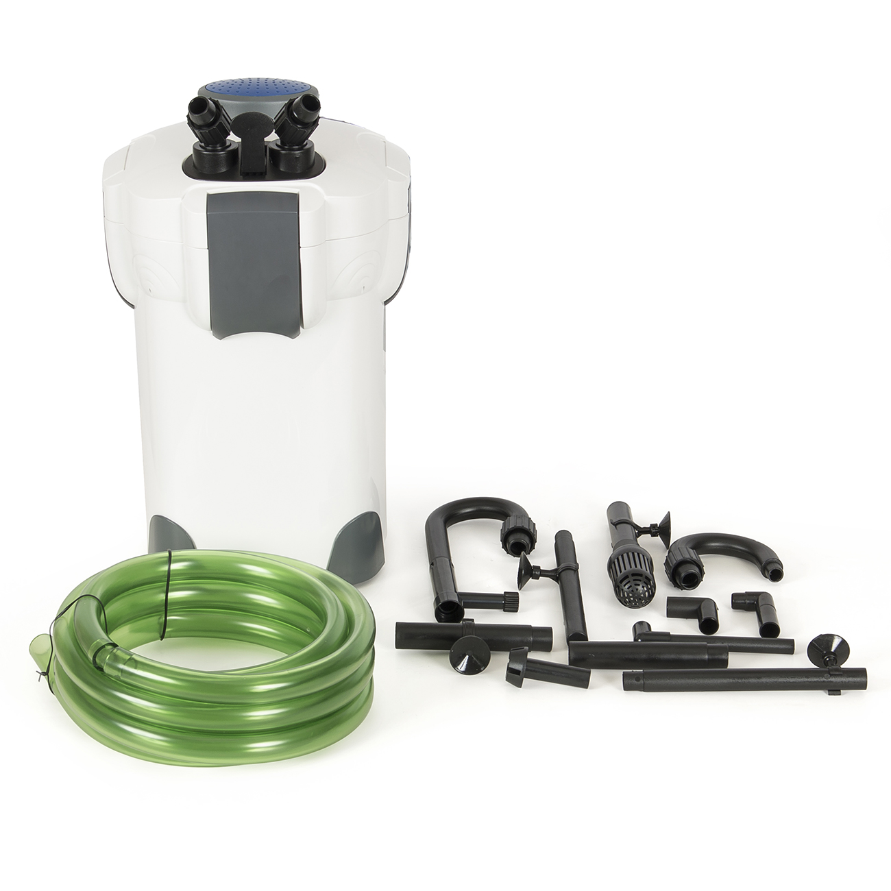External 3Stage Aquarium Canister Filter 75Gallon with Builtin Pump 265GPH eBay