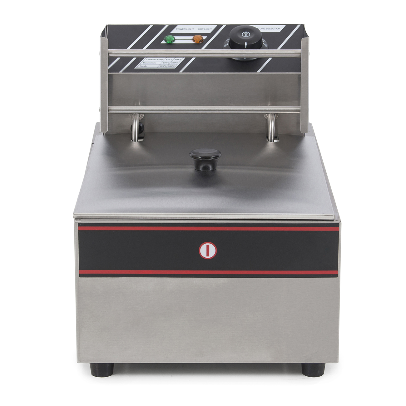 2500W Deep Fryer Electric Commercial Tabletop Restaurant Frying w