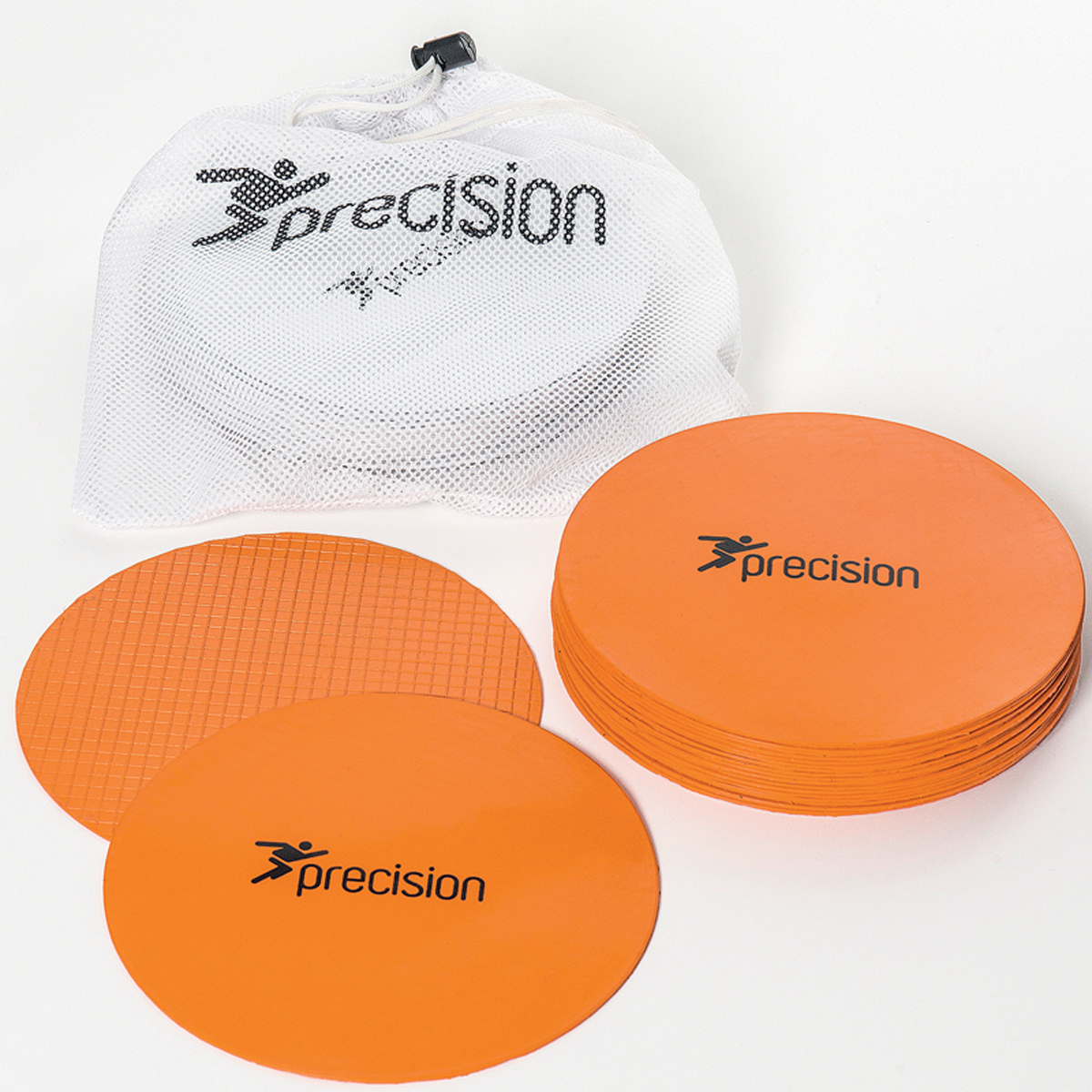 Precision Football Sports Pro Large Round Rubber Training Marker Discs