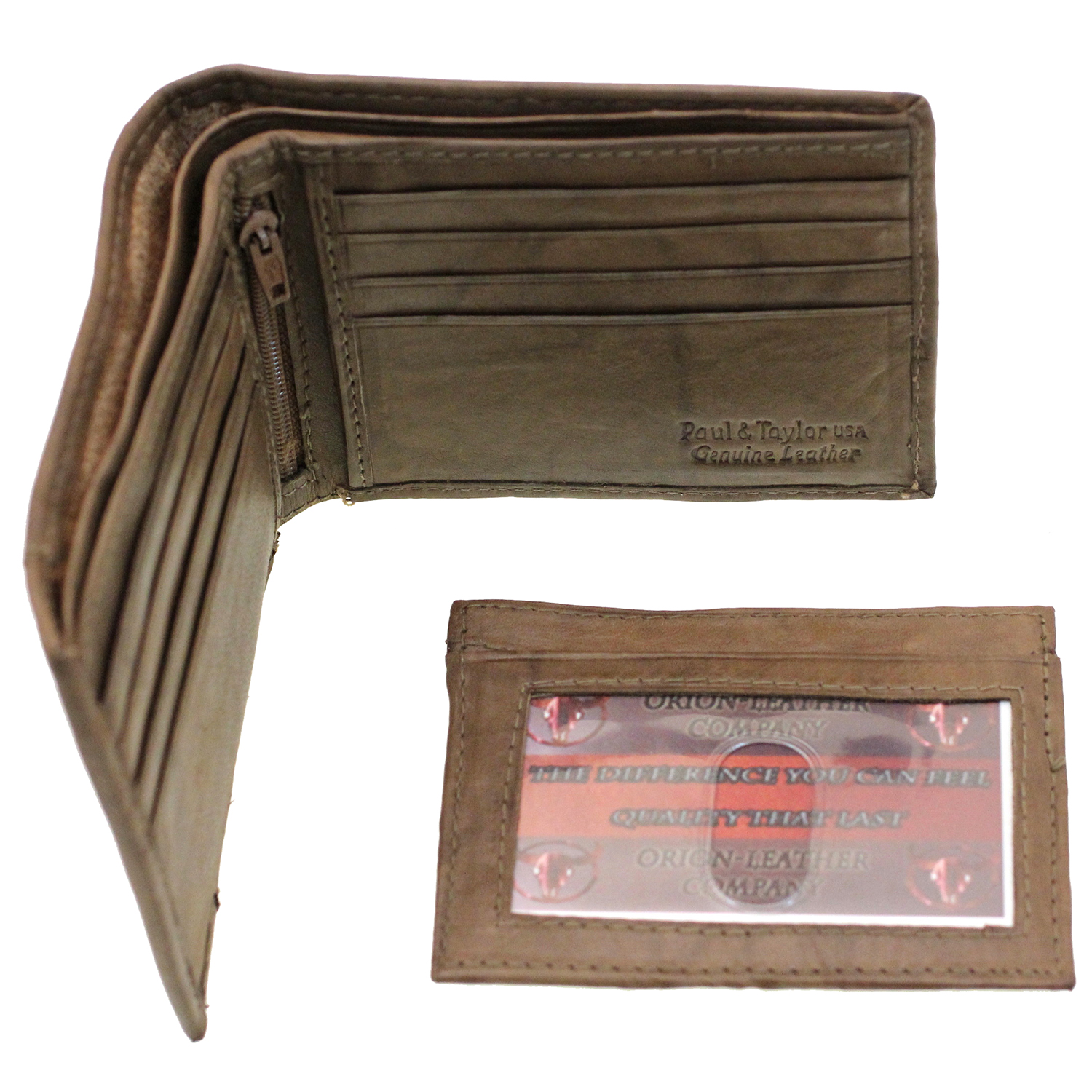 Mens Wallet With Removable Card Holder Insert