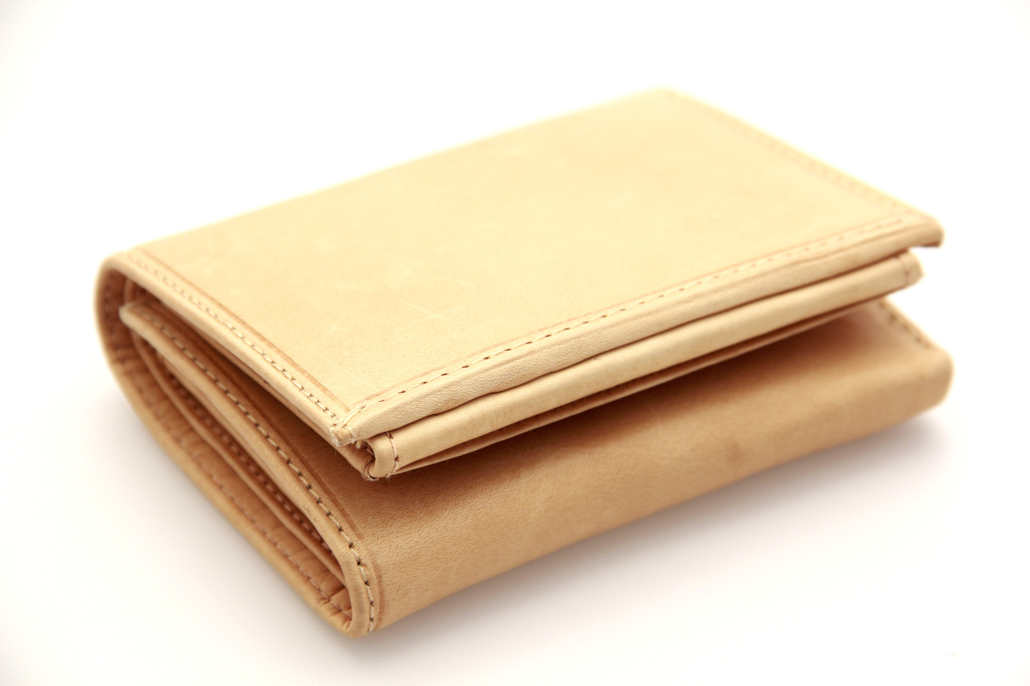 Mens Trifold Wallet Genuine Leather Double Flap Out 12 Credit Card