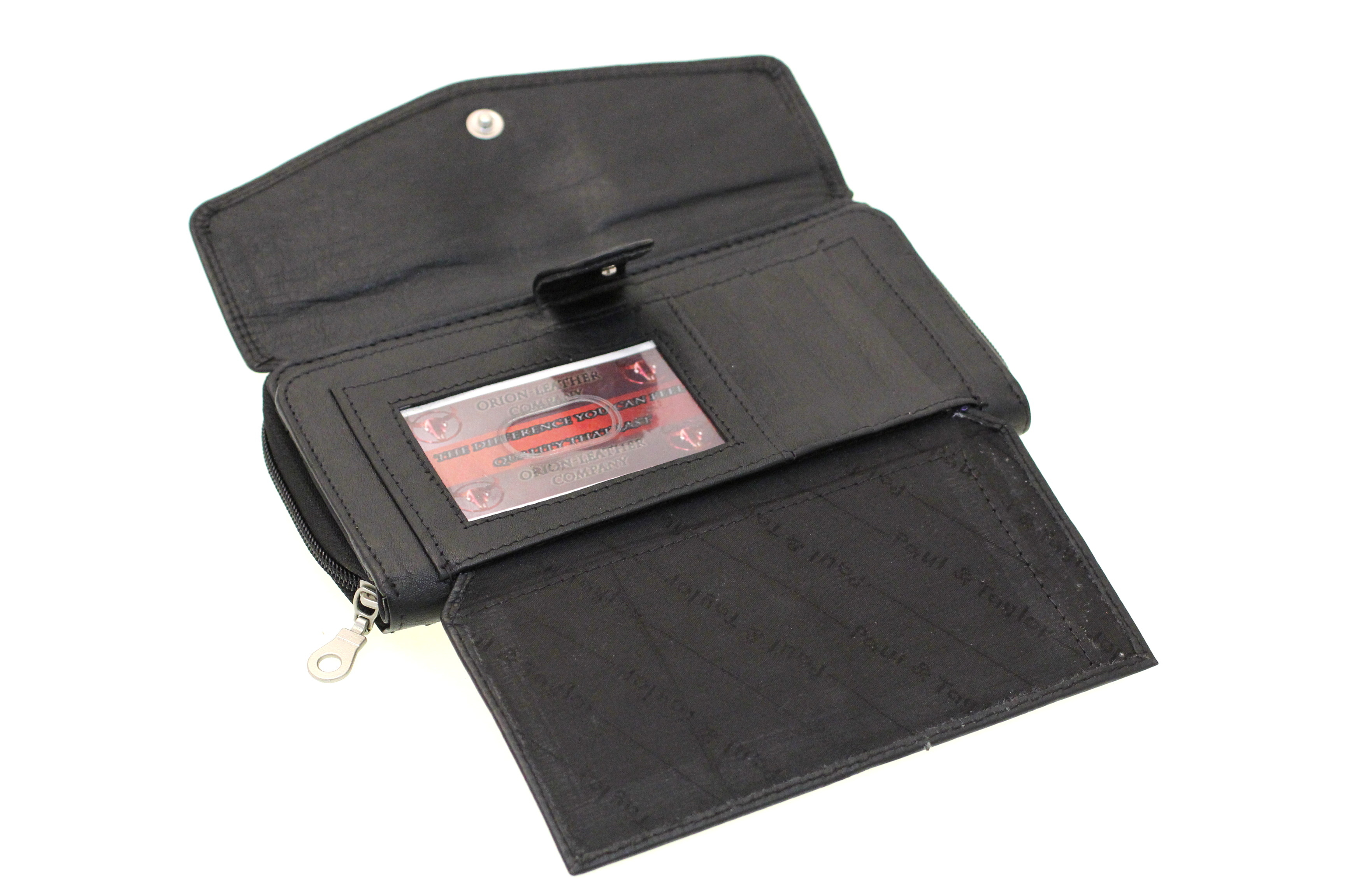 Womens Organizer Wallet Clutch Removable Checkbook Cover Genuine