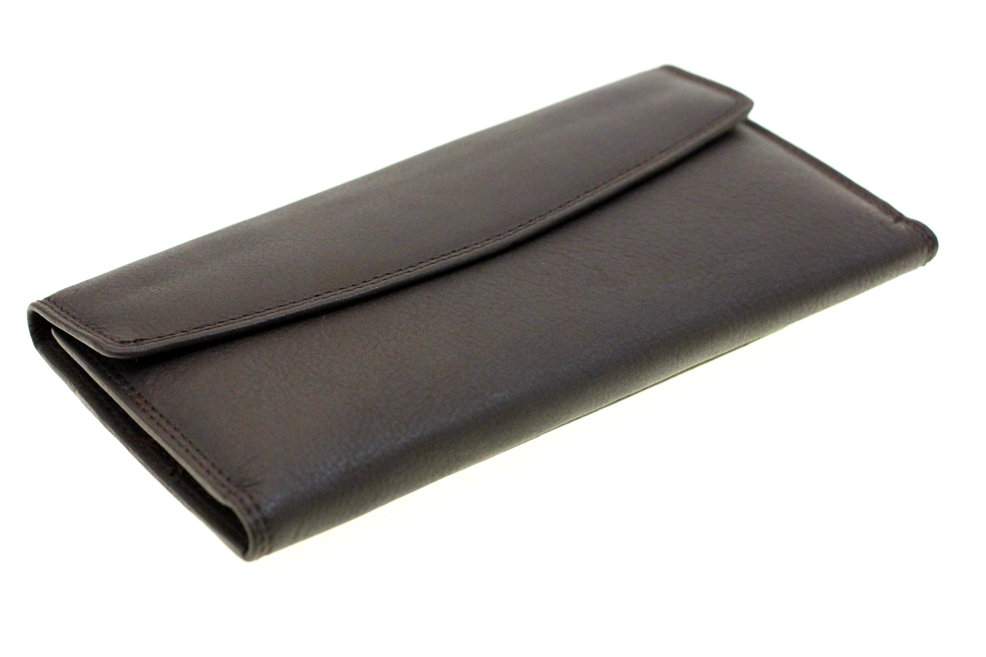 Womens Leather Clutch Wallet Removable Checkbook Cover Frame Clip Coin Purse New | eBay