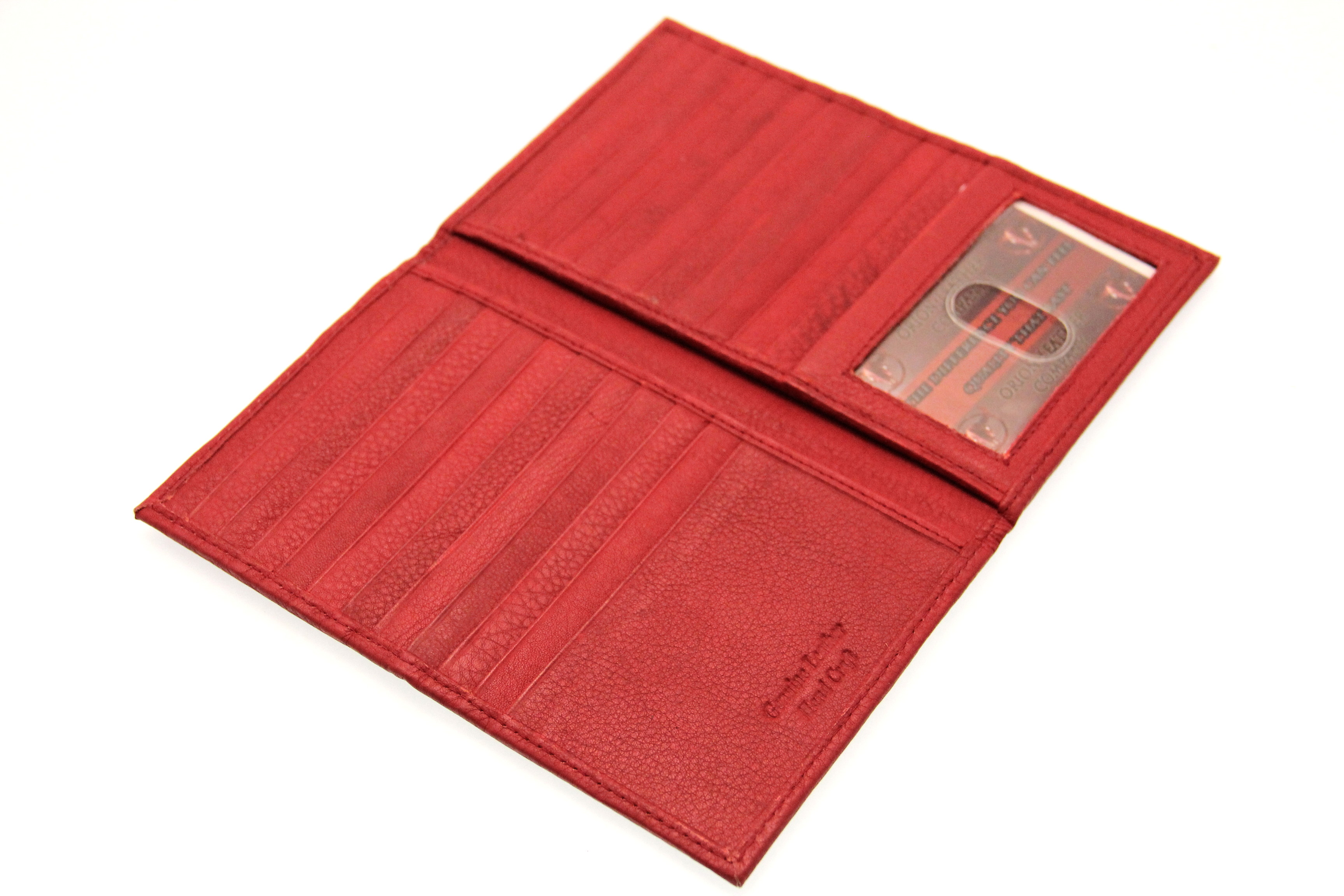 leather checkbook covers with credit card slots