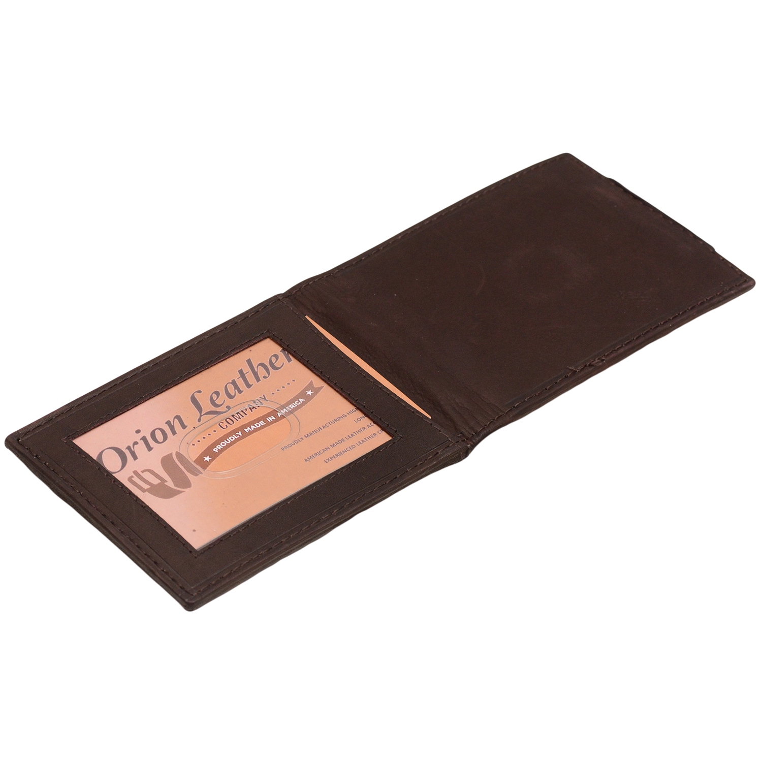 Paul&Taylor Men's Leather Bifold Wallet Money Clip Inside