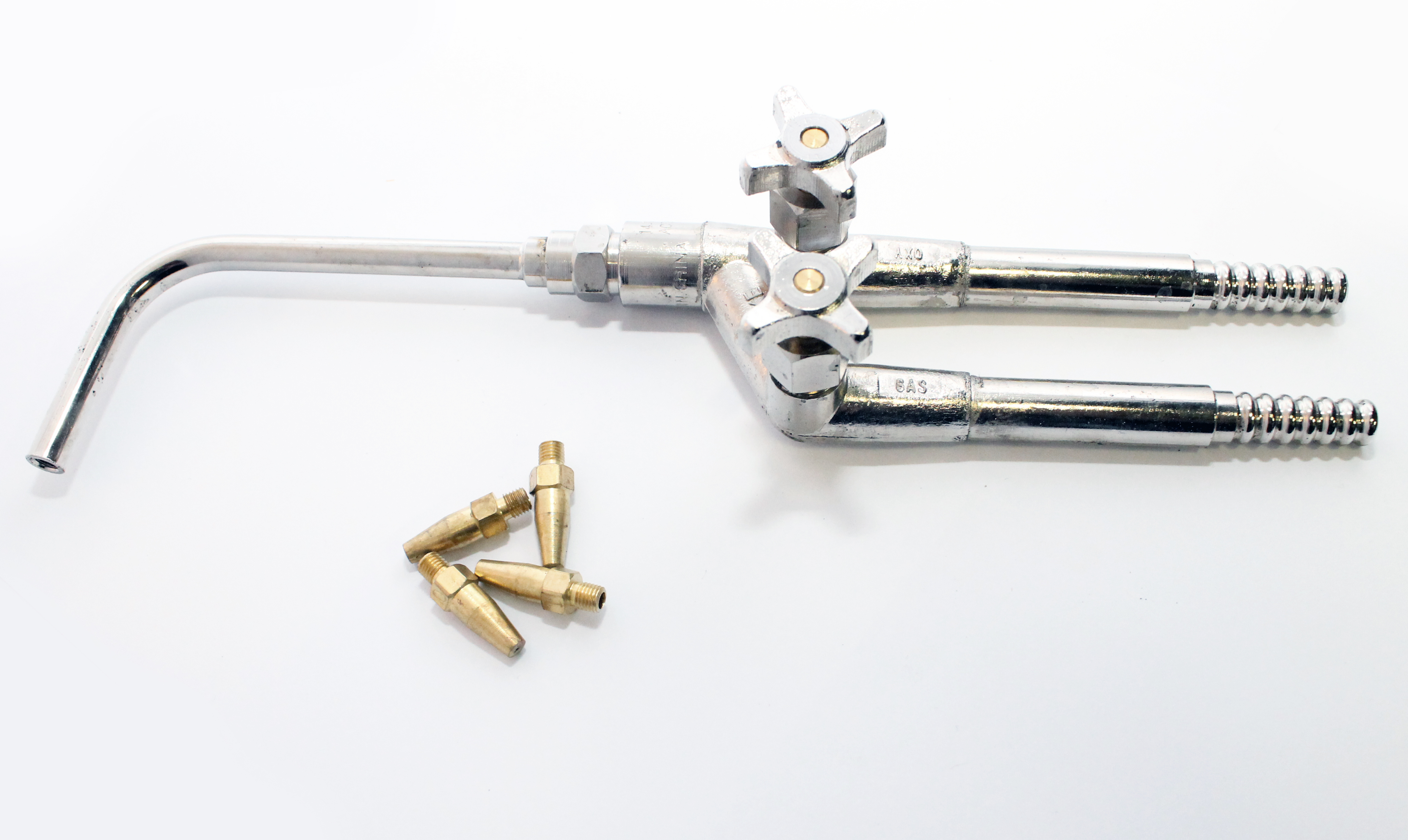 HOKE WELDING JEWELERS TORCH (OXYGENBUTANE/PROPANE) W/ 4 TIPS SOLDERING