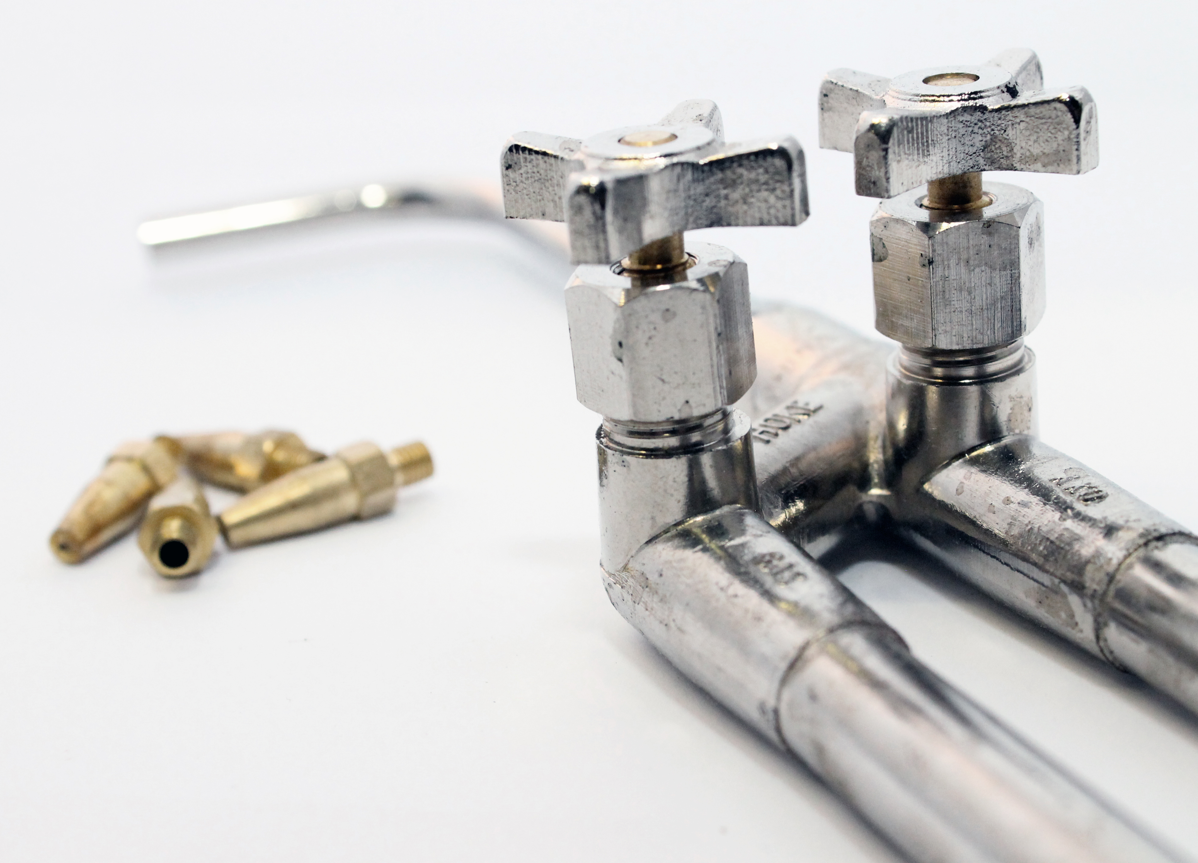 HOKE WELDING JEWELERS TORCH (OXYGENBUTANE/PROPANE) W/ 4 TIPS SOLDERING