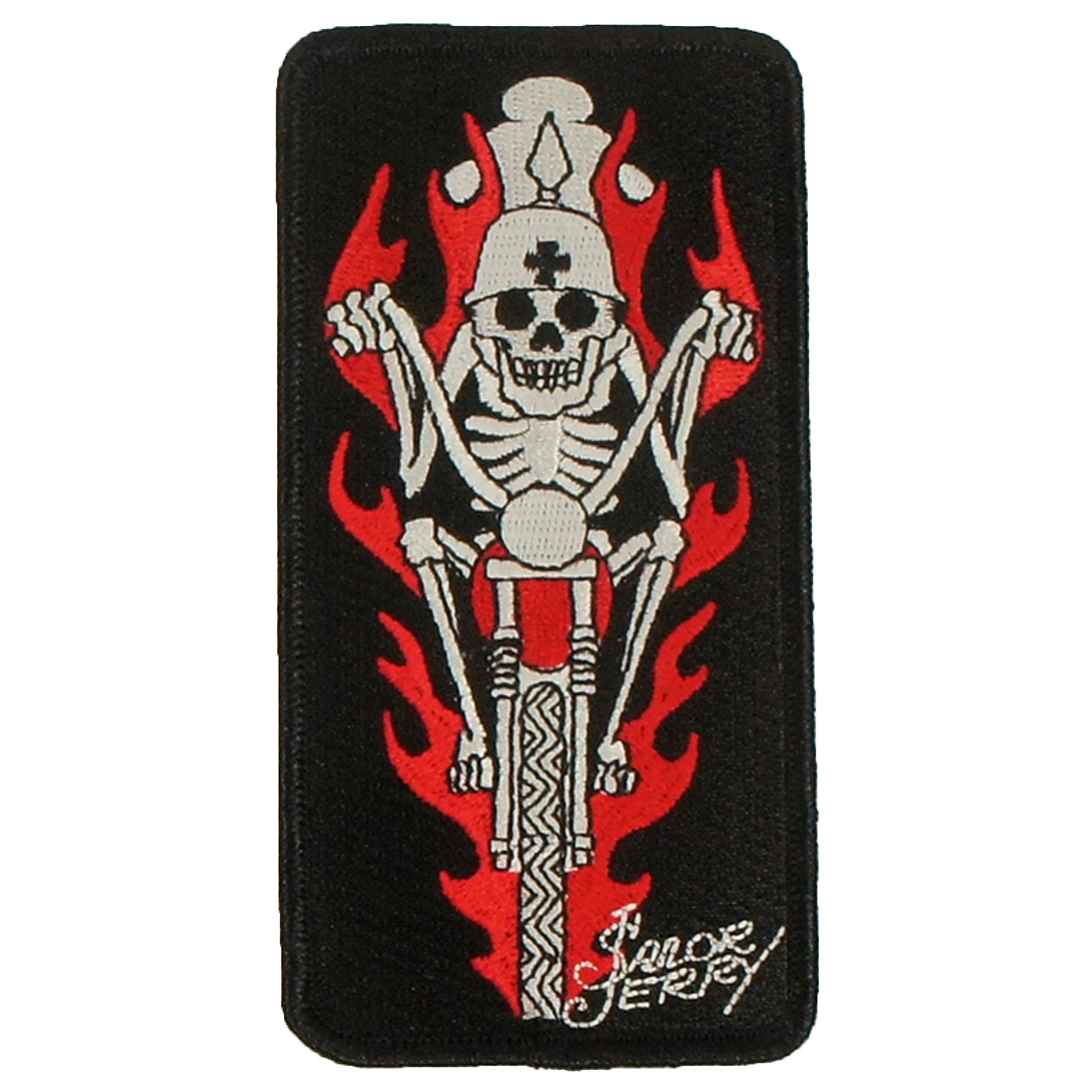 Sailor jerry chopper skeleton patch  merch2rock alternative clothing Sailor jerry chopper skeleton patch  merch2rock alternative clothing