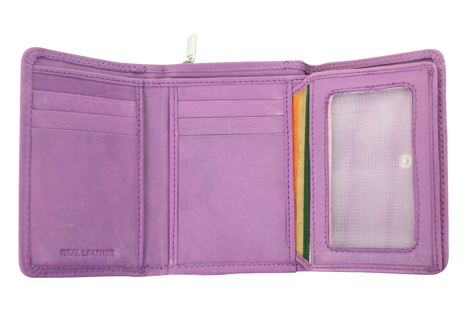 Ladies Leather Small Purse/ Wallet Clutch Bag By London Leather Goods