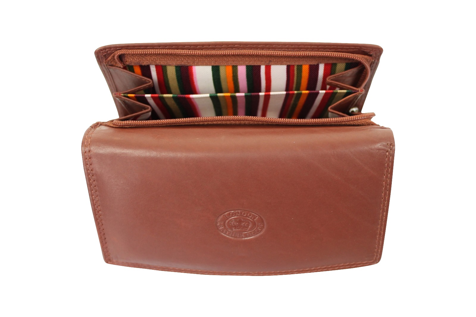 Ladies Leather Purse/ Wallet Clutch Bag By London Leather Goods eBay