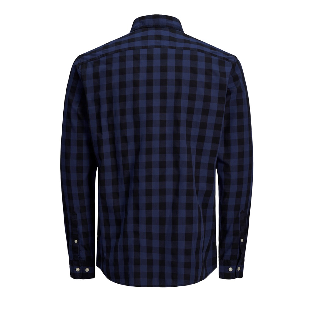 Jack /& Jones Homme Chemise /'JJEGINGHAM/' à carreaux Manches longues