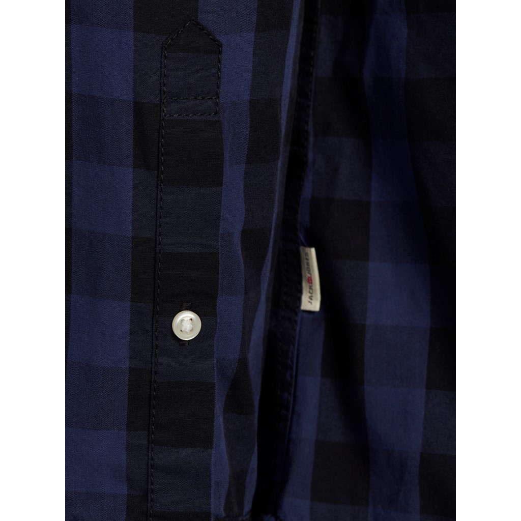 Jack /& Jones Homme Chemise /'JJEGINGHAM/' à carreaux Manches longues
