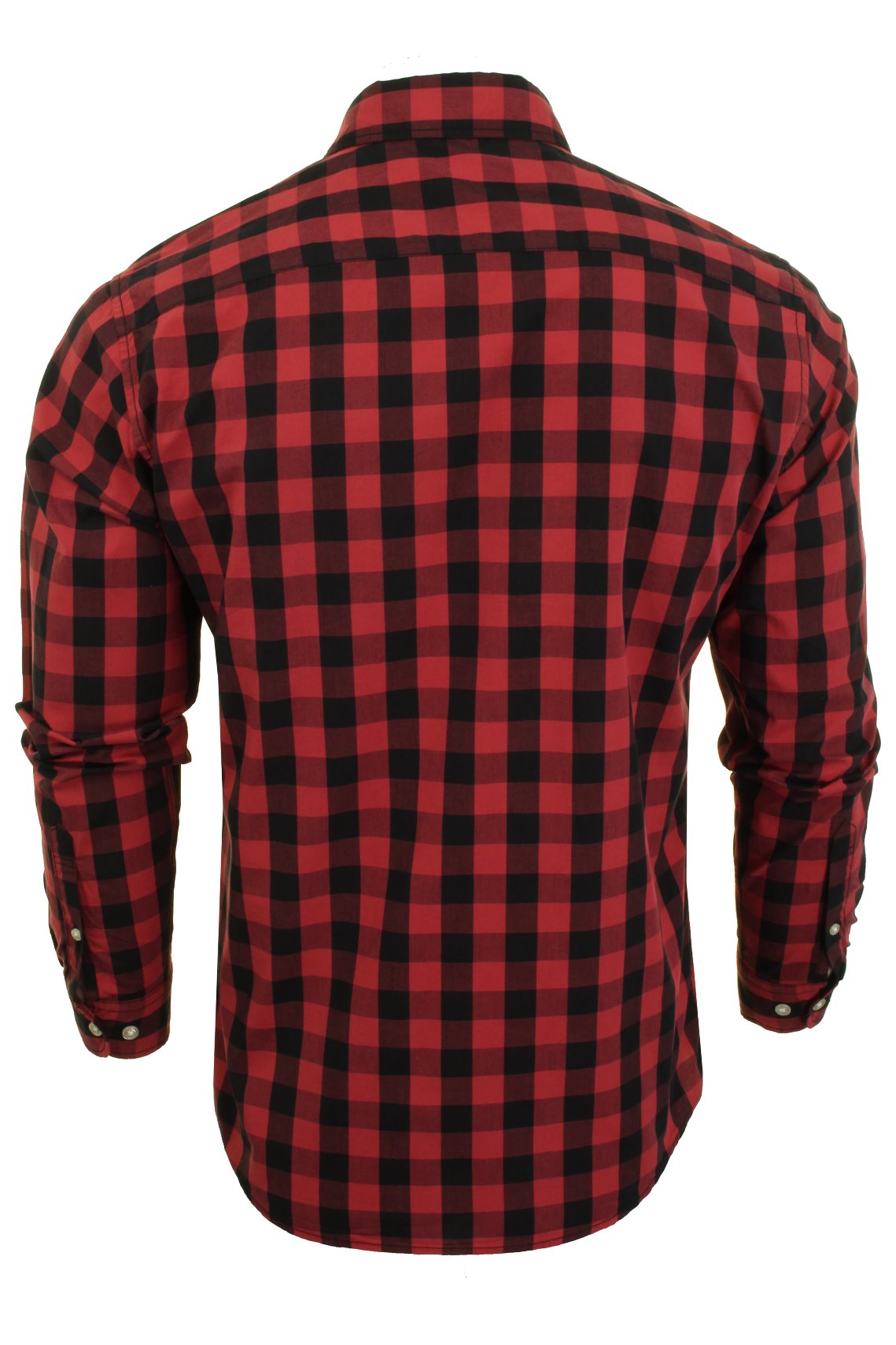 Jack /& Jones Homme Chemise /'JJEGINGHAM/' à carreaux Manches longues